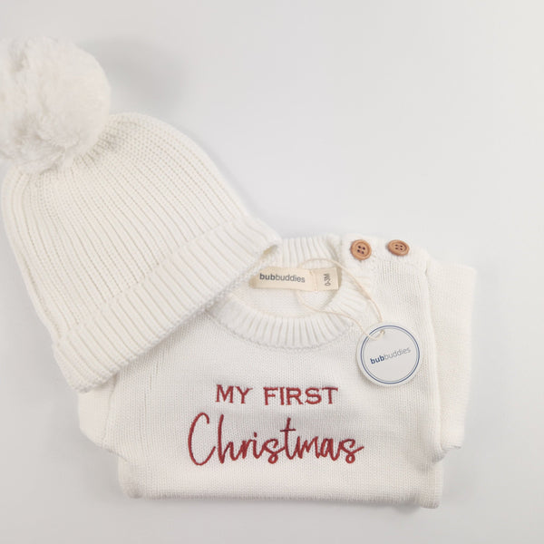 My First Christmas - Beanie Bundle