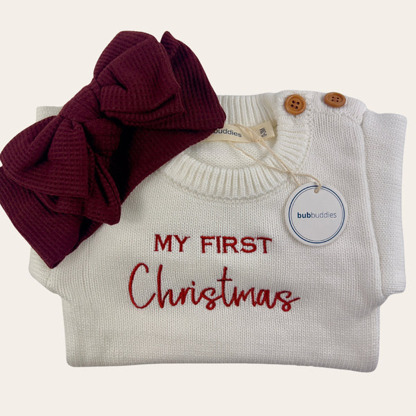 My First Christmas - Bow Bundle