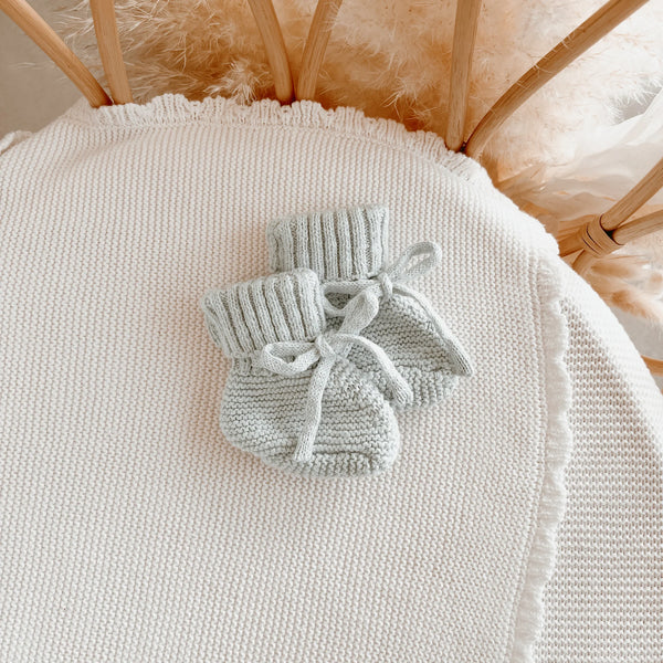 Blossom & Pear - Chunky Knit Booties