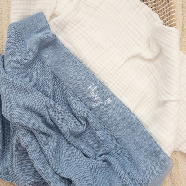 Popular Style Blankets - Dusty Blue