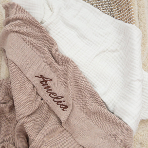 Brush Style Blankets - Nude