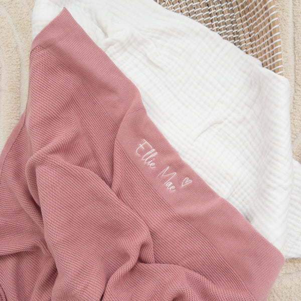 Popular Style Blankets - Dusty Pink